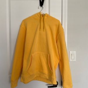 Mens/woman’s oversized hoodie. size medium in mens. orange.
